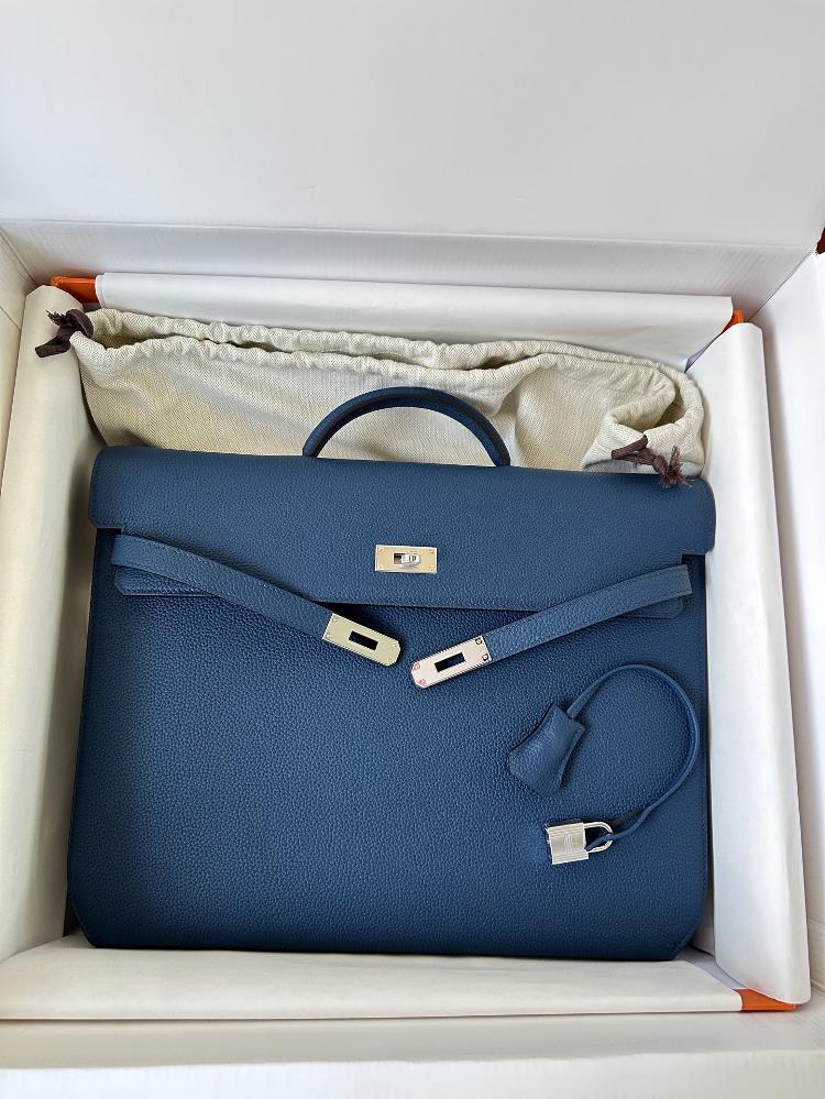 Kellys briefcasePrussian Blue Silver BuckleActual order shooting  professional luxury fashion brand agency businessIf you have wholesale or retail