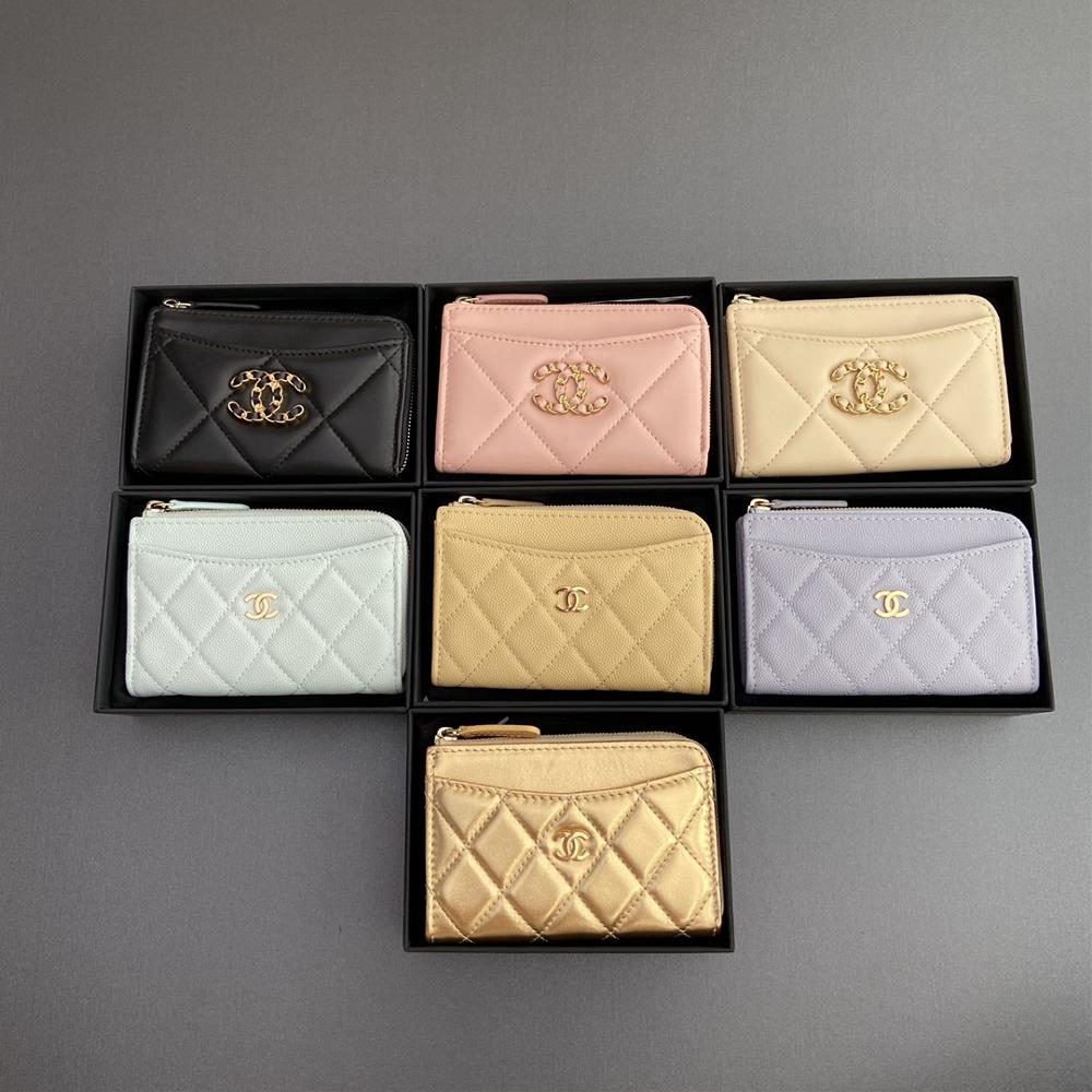 Xiaoxiang Small Zipper Bag Card Bag SeriesQuilted card bag with iconic metal logoNumber 3176 3179Xiaoxiang Combination Diagram  professional luxury f