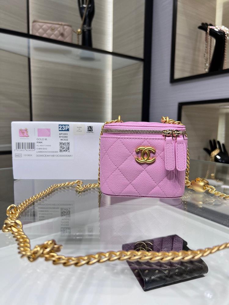 Ohanel 23P new box bag with the most beautiful heartshaped adjustable buckle and adjustable chainCaviar skin with double C relief craftsmanship exqu