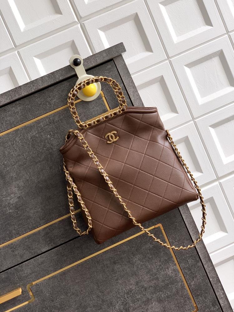 Small leather coffee dark brown soft and delicate feel three sizes of Hebe Hebe and Hebe five colors of Cran apricot grey powder suede series an