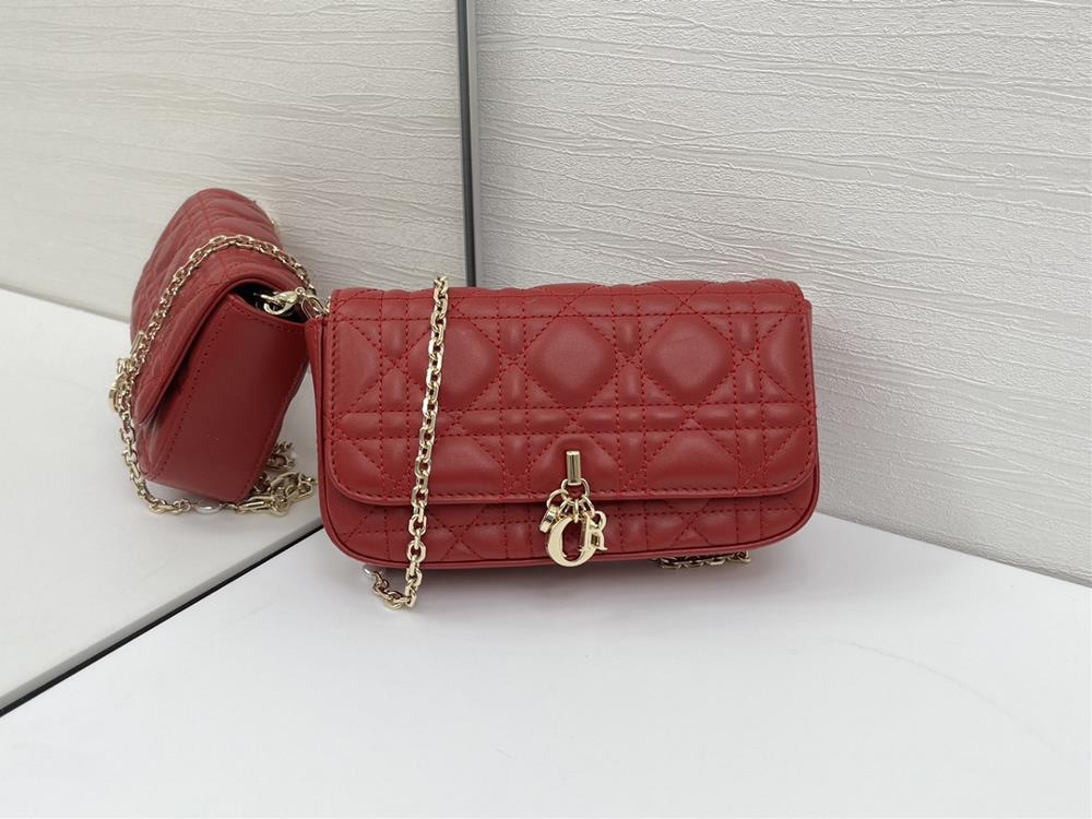 Diors new pearl phone caseThis Lady Dior handbag is exquisitely designed and spacious Crafted with carefully crafted cowhide leather adorned with r