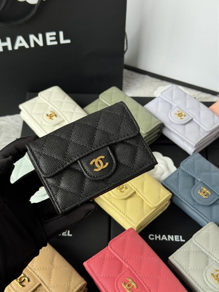 First release three fold walletNew color fine cowhide new color new three fold wallet car