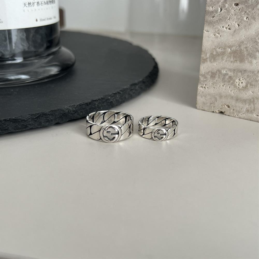 Narrow version p168 Wide versionGucci 925 sterling silver interlocking double G ring6mm10 12 14 16 18 20 22 248mm12 14 16 18 20 22 24TagName  Guc