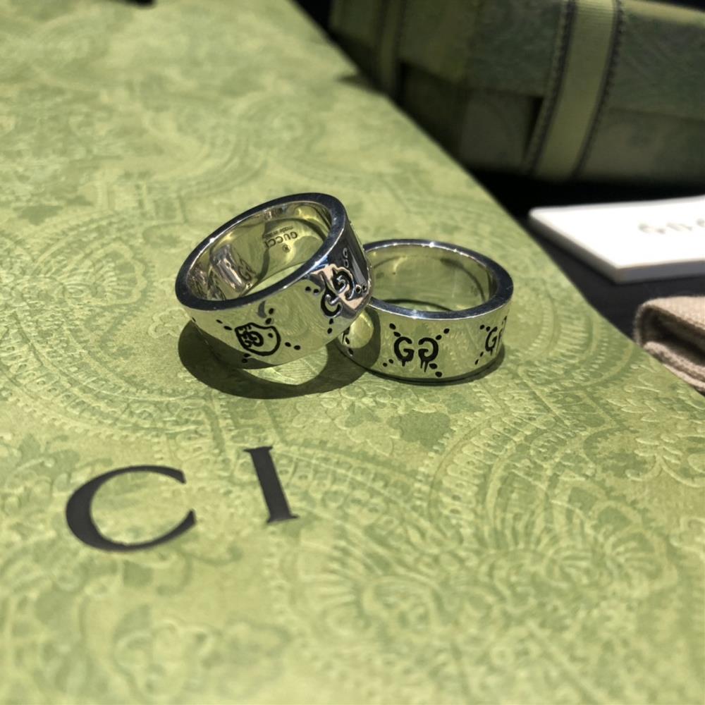 Ghost sterling silver ring 9mmHighly recommended for handson experience Great for making couple and best friend styles925 sterling silver ring with