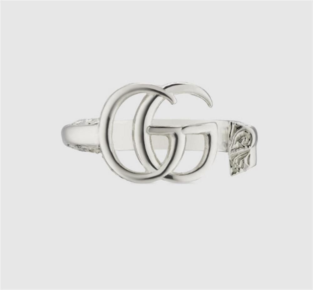 New product Open Ring Double G Key Ring available in small quantities in stock tagId