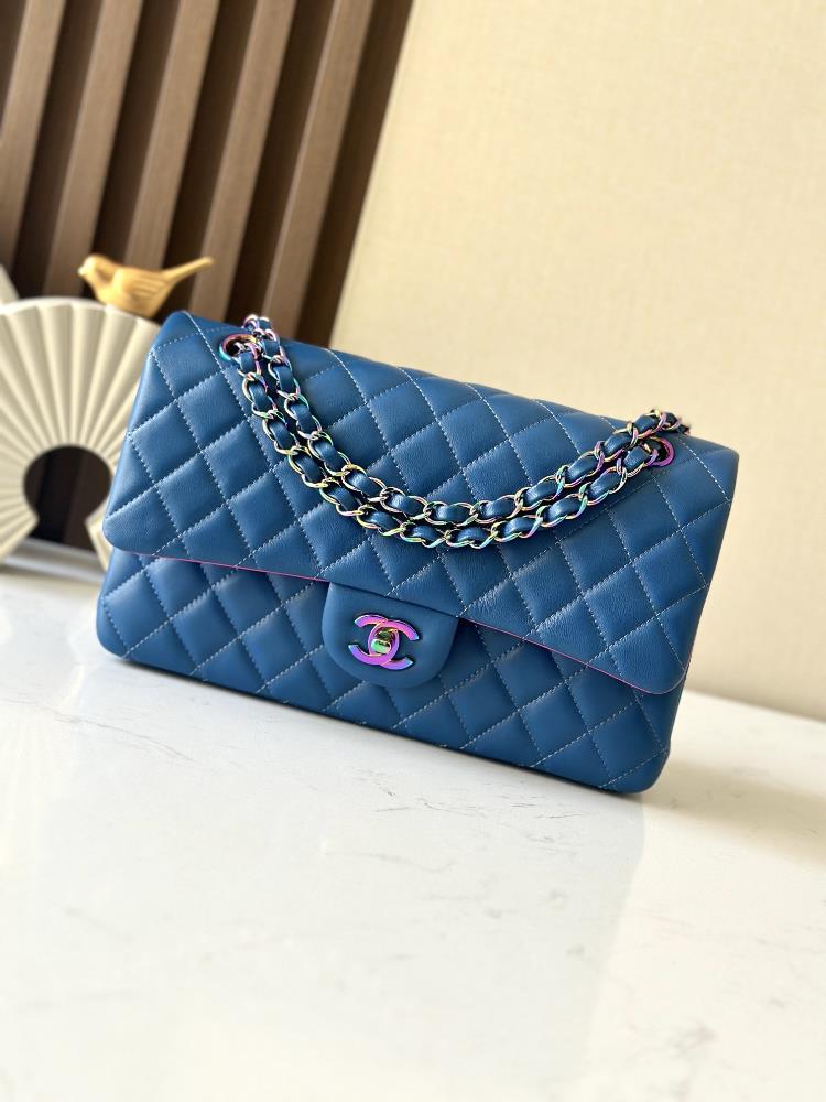 0 full set of packaging in stock Chane imported sheepskin full rigid hardwareNew Blue Plu