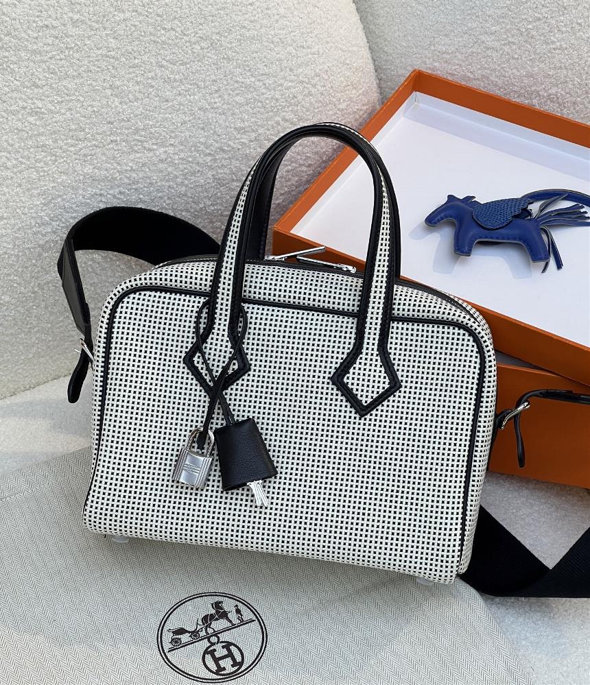 Victoria canvas bag panda color in stockSize 2451117cm  professional luxury fashion brand agency businessIf you have wholesale or retail intention