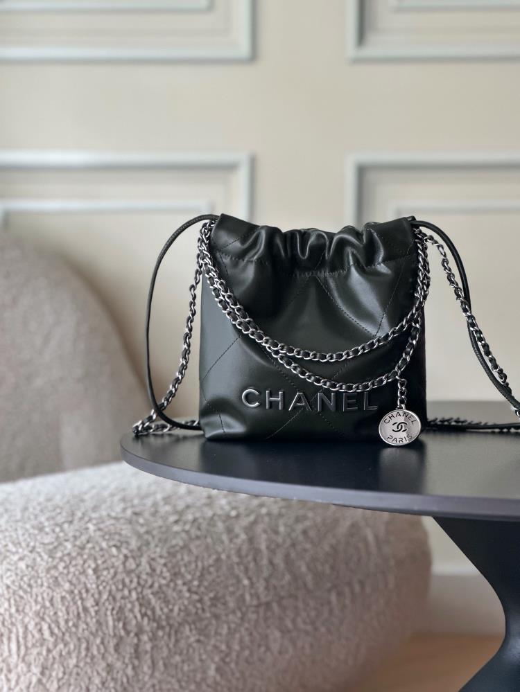 22cc SpringSummer Hot 22 Bag HappyClassic and timeless garbage bagsExclusive original box calf hide strengthThe hottest and most worth buying series