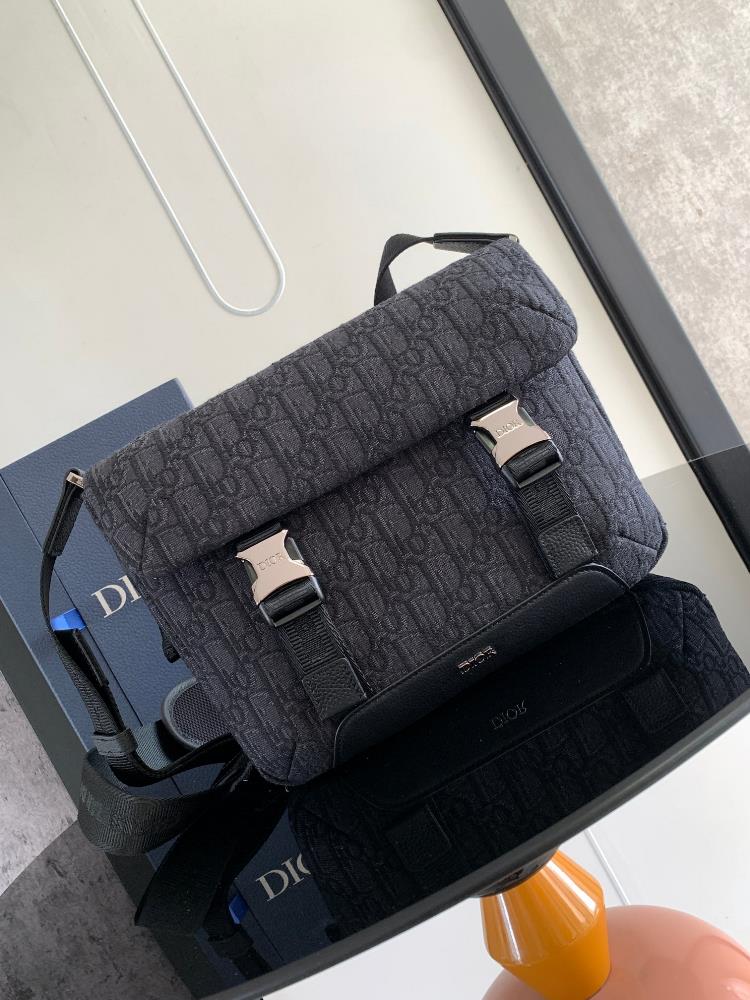 The Dior Explorer handbag draws inspiration from the timeless messenger bag classic logo and reinterprets the highend style version Crafted with the