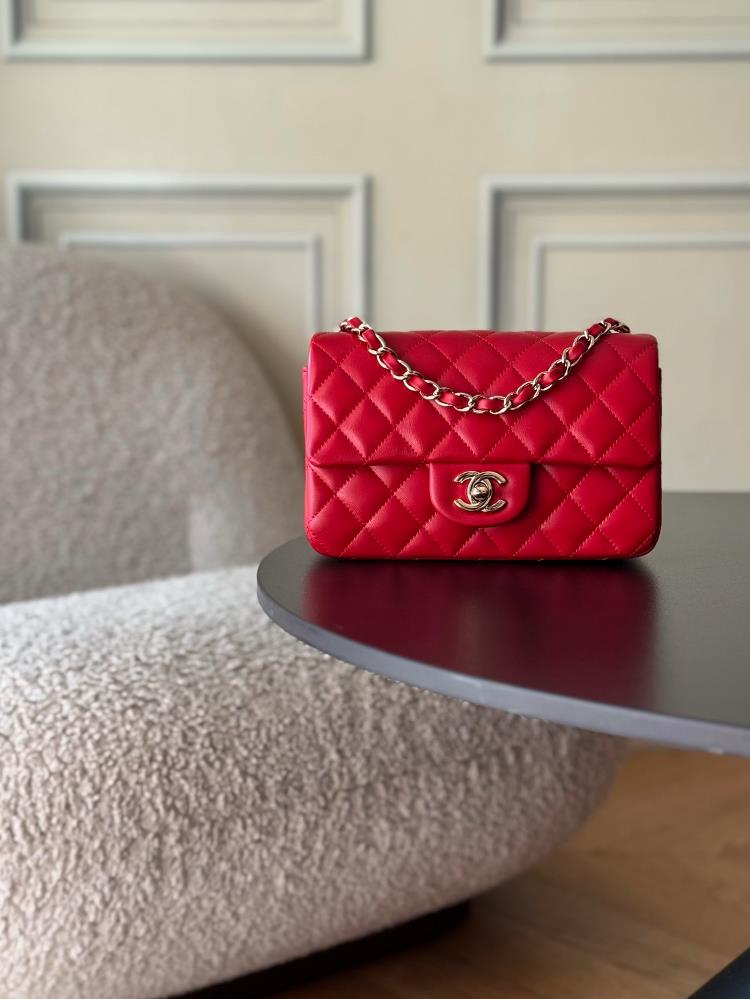 1116 Upgraded VersionFull name Classic Fla0 Mini SheepskinSize 12206cmImported lambskin from Haas leather factory24K electroplated all steel hardware