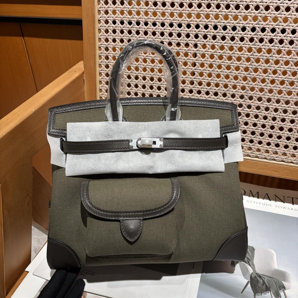 Birkin 25cargoBronze green ebony Swift leather patchwork  professional luxury fashion brand agency businessIf you have wholesale or retail intention