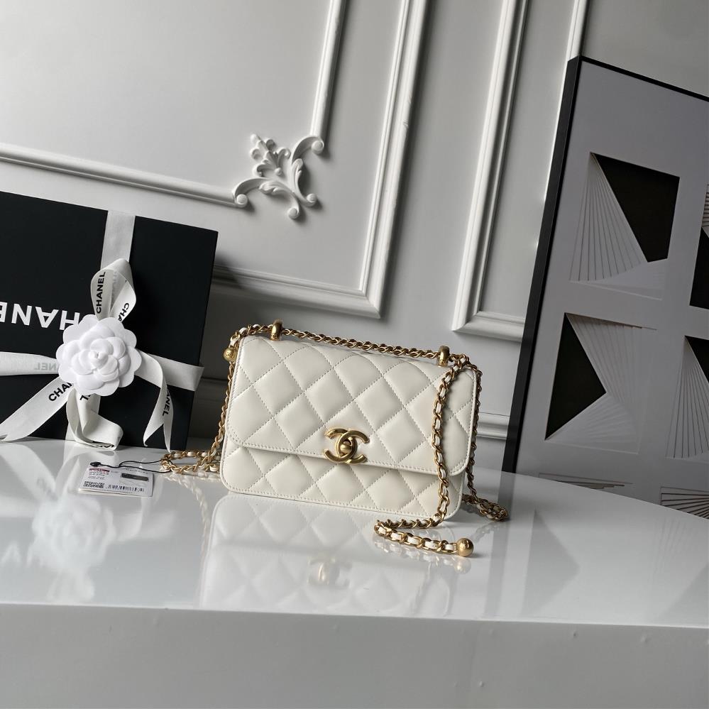 The Chanel AS2615 Double Ballon dOr Special Door Team walked in and took a liking to the seasonal version which turned cute The SA notified me that