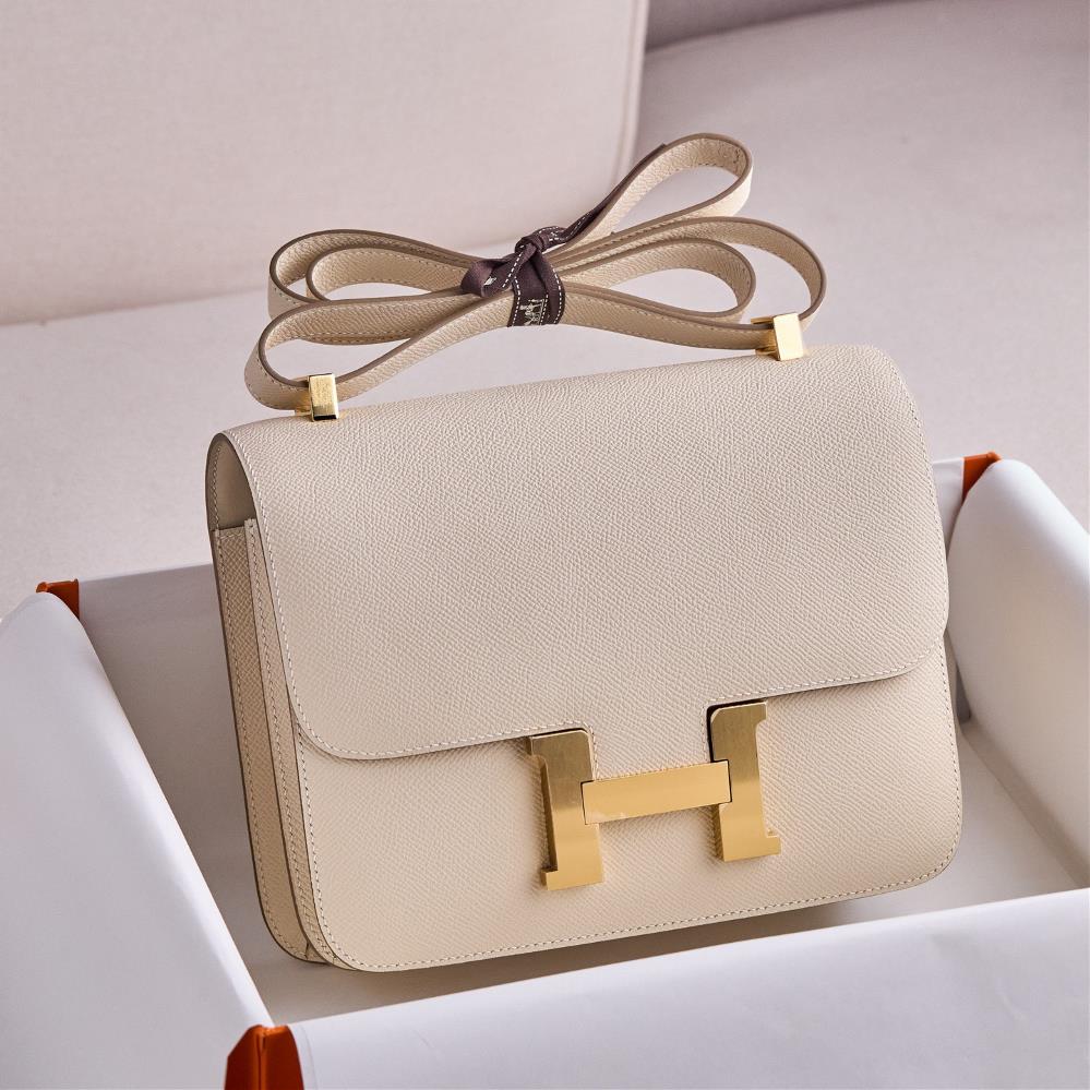 Customer order Constance Kangkang 24 milkshake white Epsom gold buckle hand sewn  professional luxury fashion brand agency businessIf you have whole