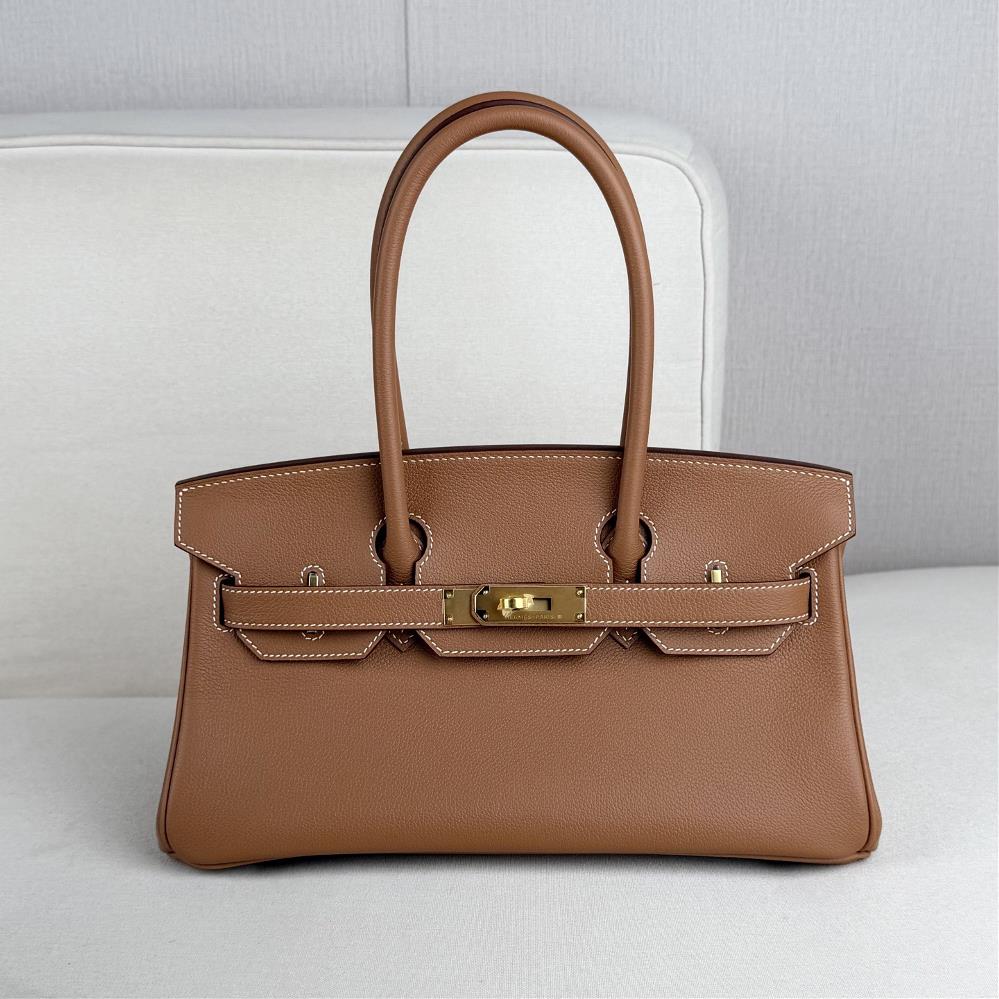 Customer booking shoulder birkin 29cm gold brown gold buckle Evervolor leather hand sewn M  professional luxury fashion brand agency businessIf you