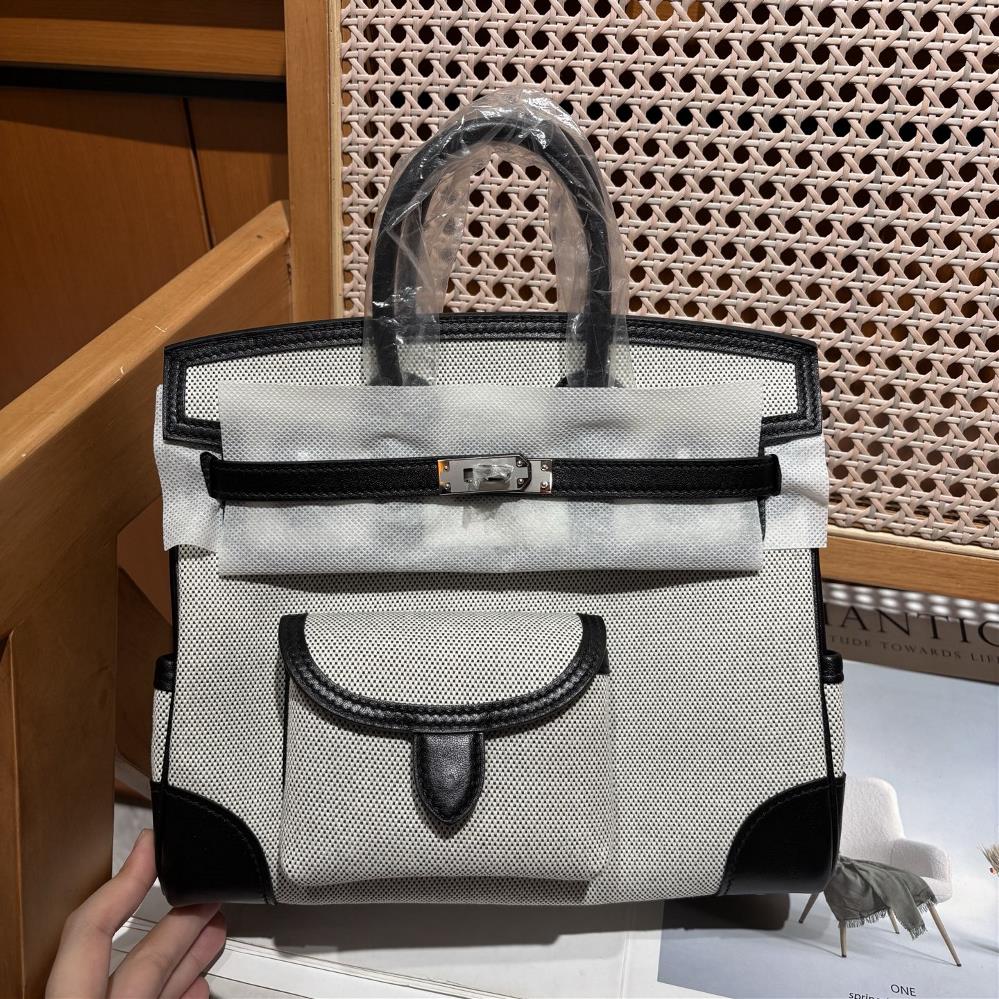 Birkin 25cargoPanda colored Swift patchwork professional luxury fashion brand agency bus