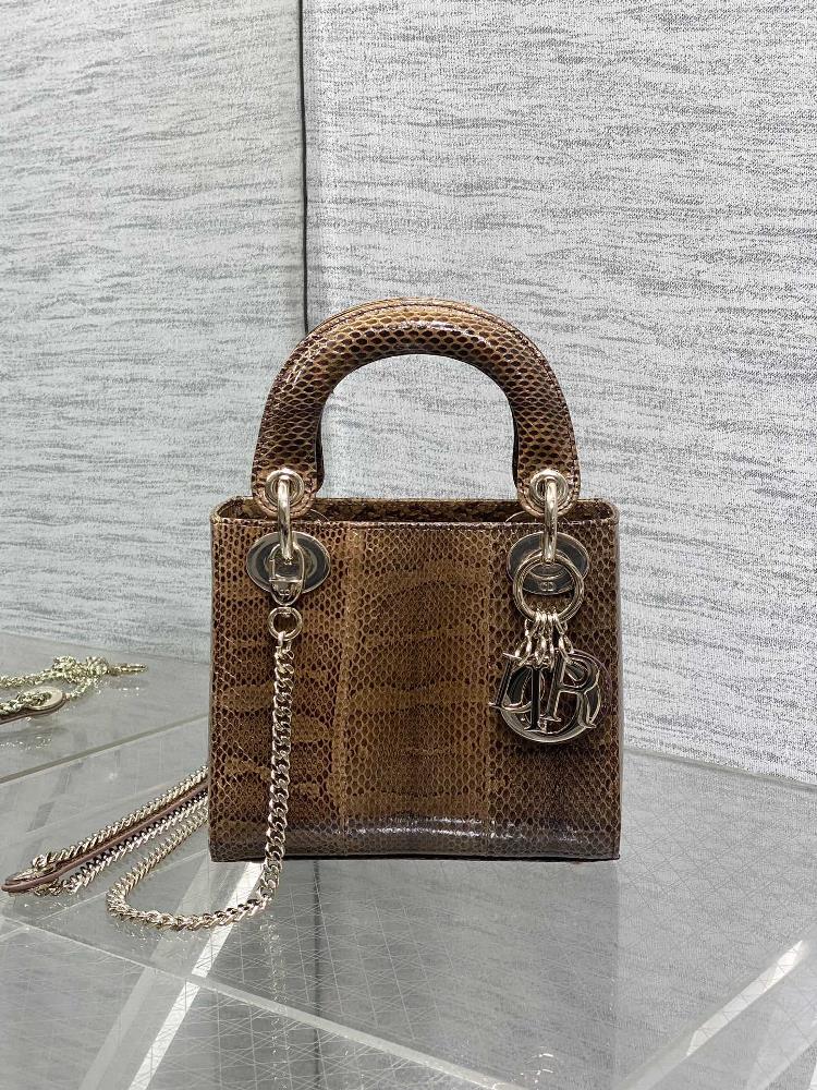 spotLady Dianas three rare snake skins make a dazzling appearance elegant yet unique It