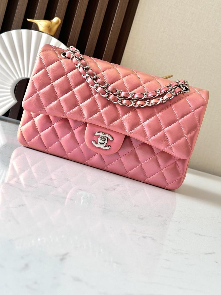 Complete packaging Chanel new pearl CF chain flip bagClassic pearl new colorTwisting and opening with sliding chain one shoulder and crossbody can b