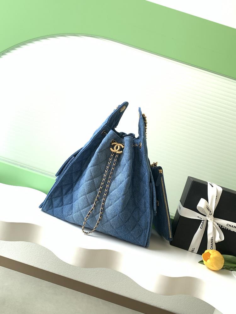 25p denim hiphop bagChanel Hobo Underarm Bag Hippie Underarm Bag SmallRetro gold coin but